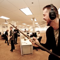 Peter and his boom pole